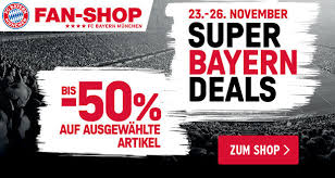 Super Bayern Deals Mit Bis Zu 50 Rabatt Im Offiziellen Fc Bayern Fan Shop Black Friday De