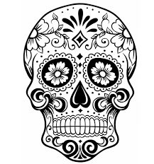 Your details are safe with cancer research uk thanks for visiting my fundraising page. Mexican Sugar Skull Coloring Pages Bestappsforkids Com