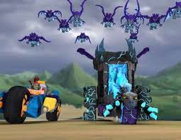 This hot toy includes three mini figures: Nexo Knights Les Chevaliers Du Futur Saison 3 Episode 1 Le Nuage Teleobs