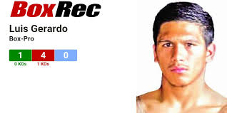 BoxRec: Luis Gerardo