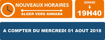 Suggest as a translation of horaire de train copy Nouveau Horaire Pour Le Train Alger Annaba