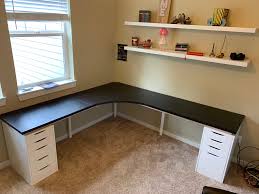 Ikea linnmon/adils, which allows you to select the perfect table and leg pairing for home office. Linnmon Alex Corner Desk Album On Imgur