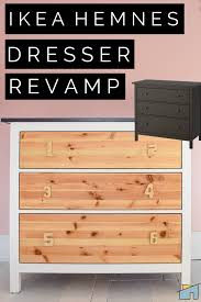 How to remove and put back together ikea hemnes drawers. Ikea Hemnes Dresser Makeover Removing Dark Wood Stain T Moore Home Interior Design Studio