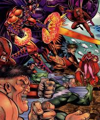 The brotherhood of evil mutants is a supervillain terrorist organization of renegade mutants and an antagonistic faction from marvel comics. Brotherhood Of Evil Mutants Vs Jla Battles Comic Vine