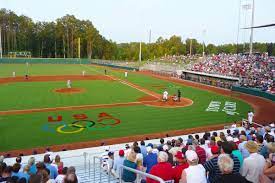 The national training complex has four baseball fields (one stadium field and 3 training fields) with dimensions of 330 feet down the lines, 400 feet in center and all fields are maintained at major. Usa Baseball National Training Complex Cary Nc 27519