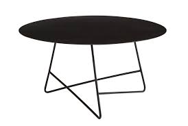 Magnolia Home Traverse Carbon Metal Round Coffee Table By Joanna Gaines Round Metal Coffee Table Magnolia Homes Round Black Coffee Table