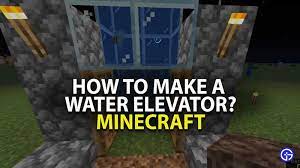 The problem is that i cannot get the skeletons to ride my elevator (well i can but hardly ever.) between the source blocks and the flowing water which leads to the elevator is. How To Make A Water Elevator Using Soul Sand In Minecraft