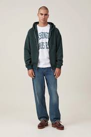 Áo Thun Có Họa Tiết Nam-Loose Fit College T-Shirt COTTON:ON tại ACFC