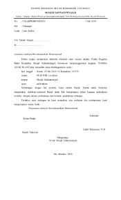 Contoh surat undangan rapat perusahaan. Contoh Surat Undangan Rapat Takmir Contoh Surat