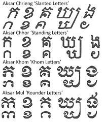 Asia Finest Discussion Forum The Khmer Script Lettering Alphabet Alphabet Writing Lettering