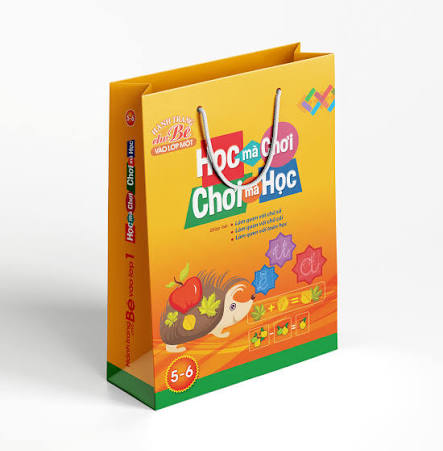 Sách: Học Mà Chơi, Chơi Mà Học Dành Cho Trẻ 5 Đến 6 Tuổi - Túi 6 Cuốn