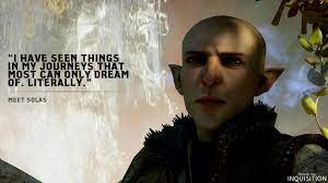 Sera cole dragon age inquisition incorrect dragon age quotes submission cole is too sweet to hi i recently created an incorrect quotes blog (like a week ago) after seeing the insane market for it. Dragon Age Inquisition Gets An Official Introduction To Solas The Elven Apostate And Bald Recluse Neoseeker