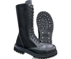 Angry itch boots 10 hole black leather combat boots buckle army ranger steel toe. Brandit Phantom 14 Eye Ranger Steelcap Boot