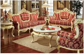 The color and style you choose for your seating will depend on your living room vision. 609 Aj Floral Fabric Polrey French Provincial Living Room Style