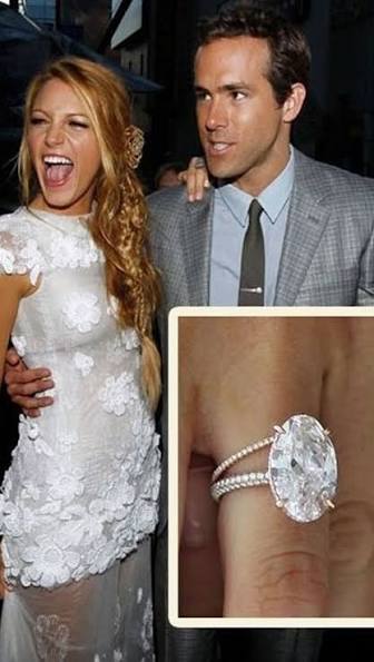 Blake Lively’s iconic pink oval diamond remains one of the most unforgettable engagement rings in Hollywood — a rare fancy pink stone designed by Lorraine Schwartz and chosen by Ryan Reynolds himself. ...