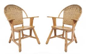 Huge range of dining room chairs for home or trades. Old Hickory Ash Wood Dining Chairs 1