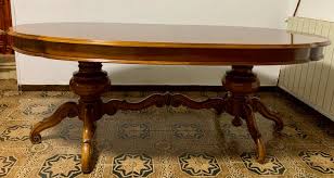 chippendale style dining table, 1950s