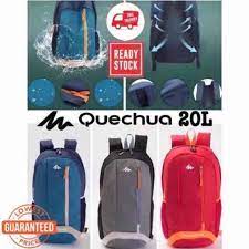 Share with us the beauty of the mountains by using #quechua to be featured on our instagram account. Beg Arpenaz 20 Lite Unisex Backpack Harga Borong Ready Stock Shopee Malaysia