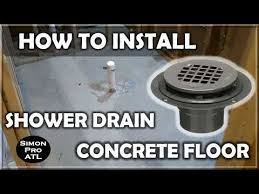 How to install Oatey shower drain