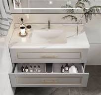 China Customized Bathroom Vanity With Marble Suppliers ...