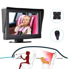 Buy Hd Car Rear Seat Baby Monitor Set Bady Seat Rear View Camera With Sunlight Visor Wide Crystal Clear View Bady Observe Camera Monitor At Affordable Prices Free Shipping Real