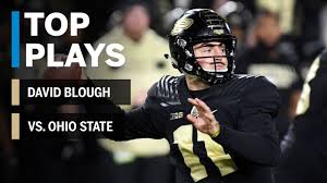 David blough and detroit lions teammates cheer on his wife melissa gonzalez. Top Plays David Blough Highlights Vs Ohio State Buckeyes Big Ten Football Youtube