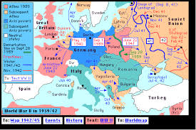 World war one map assignment: The Start Of World War 2