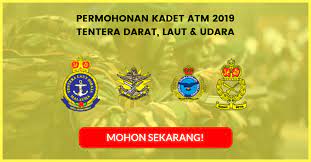 Semua permohonan hendaklah dibuat secara online dengan menggunakan laman sesawang yang telah disediakan oleh pihak tentera udara diraja malaysia. Permohonan Online Pegawai Kadet Angkatan Tentera Malaysia 2019