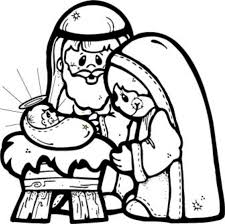 Please see my disclosure for. Printable Nativity Coloring Page