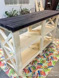 All you need to do is make this bench with storage and then use a table alongside. 101 Diy Coffee Bar And Table Ideas For Home