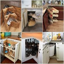clever kitchen corner cabinet storage