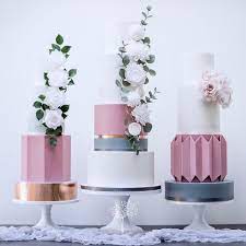 Alldaybaking On Instagram Summer Wedding Cake Collection Credit Blossomtreecakeco Photo Wedding Cake Videos Wedding Cakes Romantic Wedding Cake