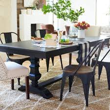 Rustic meets modern in this free diy dining room table plan from shanty 2 chic. Bradding Black Plank Dining Tables Pier 1 Imports Black Dining Room Table Dining Table Decor Dining Table Black