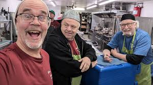 Sñr Pescado, Daniel Knudson and Jimmy Snyder, Alumni of Key City Fish  reunite. Key City Fish is great training grounds for the culinary arts.