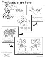 Parable Of The Sower Craft Sunday School Kids Parables Bible Curriculum