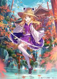 東方 紅葉景色 illustration by 藤原 pixiv イラスト マンガアニメ カワイイアニメ