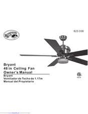 Unlike most hampton bay ceiling fans this model doesn't include a remote controller. Hampton Bay Bryant Cf546kr Manuals Manualslib