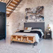 10 Awesome Industrial Small Bedroom Design And Decoration Ideas Small Bedroom Designs Bedroom Design Design Your Bedroom