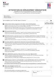 Attestation de déplacement international derogatoire vers la france metropolitaine. Covid 19 Deplacements Autorises Et Attestation Derogatoire A Compter Du Samedi 3 Avril 2021 A 19h Informations Generales Et Messages Officiels Le Morbihan Face Au Coronavirus Covid19 Actus