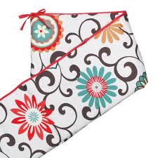 Loose bedding can present a hazard. Waverly Pom Pom Play Crib Bumpers Bedding And Accessories Trend Lab