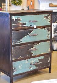 Try This Extreme Layered Chipped Paint Technique Painting Techniques Furniture Inspiration Flipping Furniture