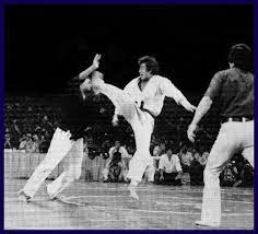 Sonny chiba wasn't a graceful, fluid fighter like screen icon bruce lee, but rather he was a ferocious machine that mowed. Sonny Chiba Mas Oyama S Japan Kyokushin Karate Team Vs Ha Flickr