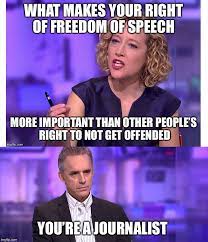 Cependant, il s'identifie comme étant un libéral classique britannique qui met l'accent sur la liberté d'expression  45  ,  46 . Actual Quote From The Interview Jordan Peterson Know Your Meme
