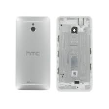 Original HTC One Mini Akkudeckel Backcover hinten Silber Silver Wie NE