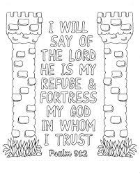 Psalm91 | please follow ,comment and give suggestions all my interests are listed below. Psalm 91 2 Coloring Page Pdf My Hall Closet