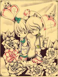 There's nothing like snuggling up with your. Precious Moments Christopher Oatey Drawings Illustration People Figures Love Romance Artpal