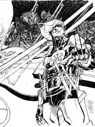 Black And White Umbrella Academy Umbrella Academy The Kraken Dark Horse Comics Umbrella Comic Art