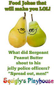 What kind of nuts always seems to have a cold? Laugh Out Loud Funny Food Jokes For Kids Squigly S Playhouse