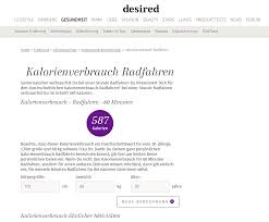 Dazu muss nur das geschlecht, alter, körpergröße, gewicht sowie das aktivitätslevel eingetragen werden. 15 Online Kalorien Rechner Im Vergleich Radfahren Tutonaut De