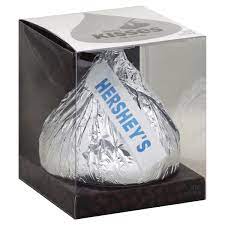 Hershey's nuggets milk chocolate candy with toffee & almonds share pack. Hershey S Kisses Giant Milk Chocolate 12 Oz Walmart Com